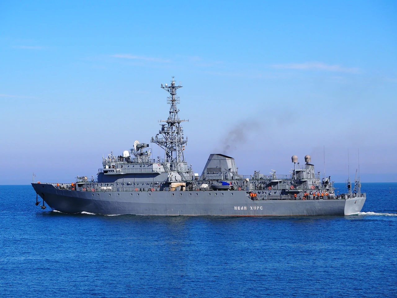 Іван Хурс: російський розвідувальний корабель у Чорному морі