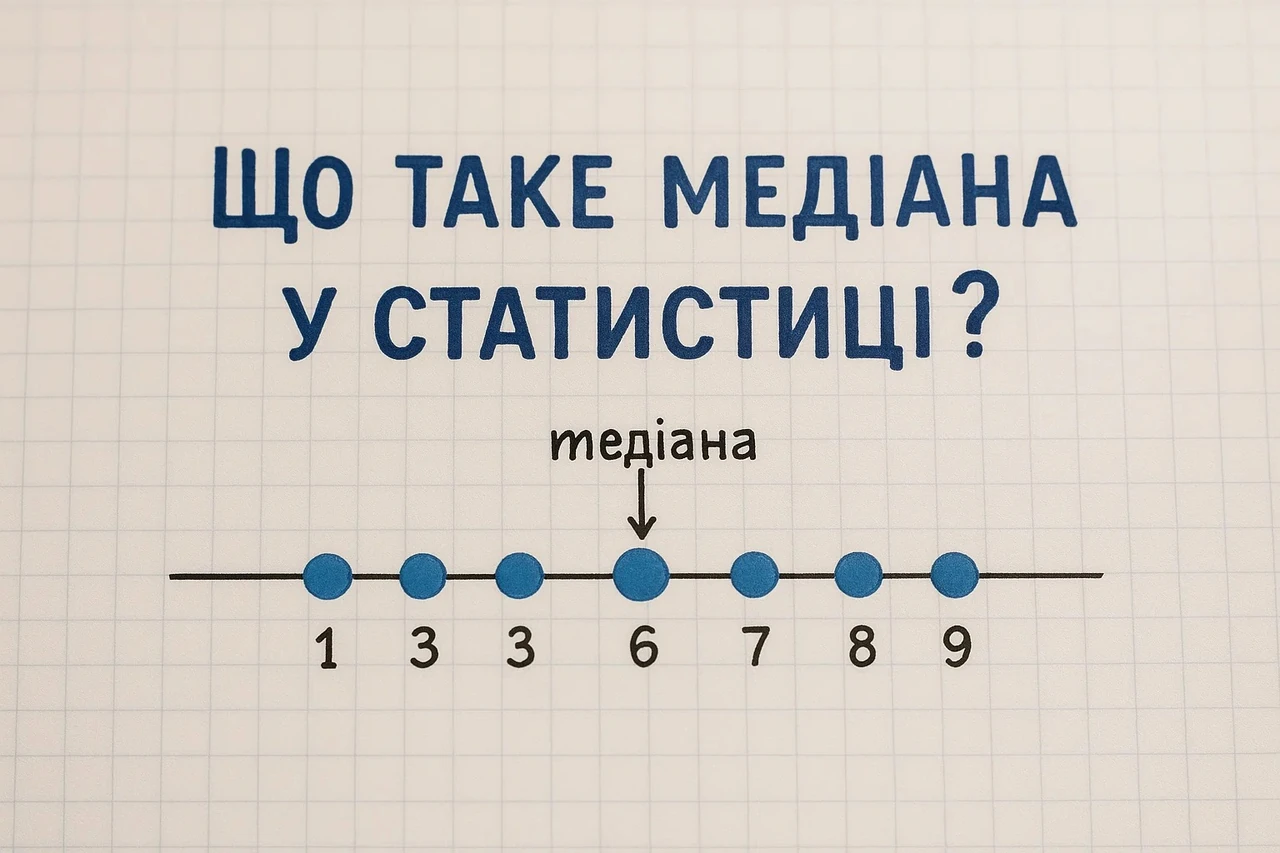 Медіана вибірки: як обчислити та застосувати в статистиці